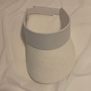 Tan Lines White Visor